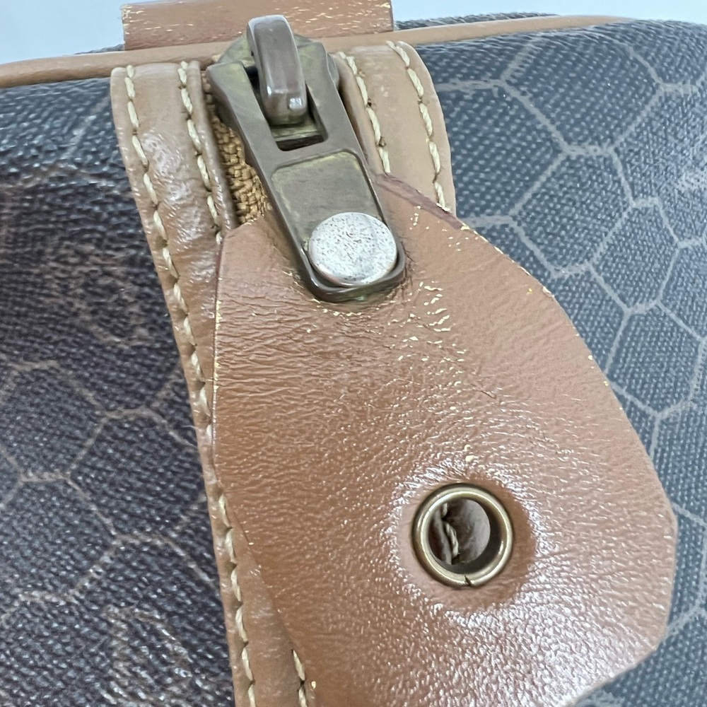Christian Dior Vintage Honeycomb Boston Travel Bag - Picture 7 of 8